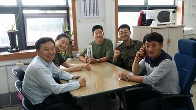 57기 소위 박성훈 학군단 방문 이미지